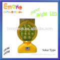 Solar portable LED flashing beacon lamps